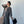 Gray 2PC Set Kaftan w/ Brown Color