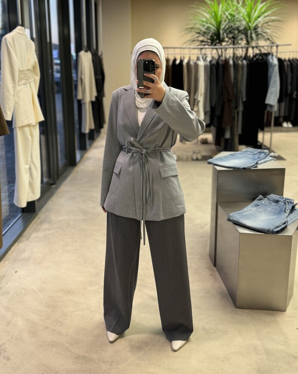 Fine Stripe Blazer