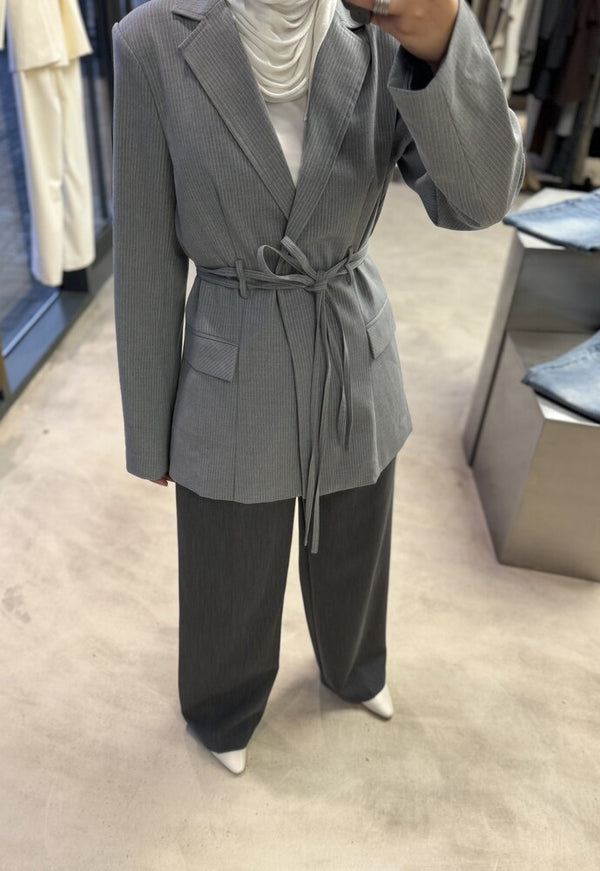 Fine Stripe Blazer