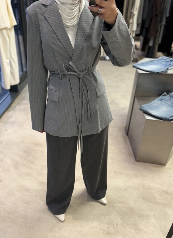 Fine Stripe Blazer
