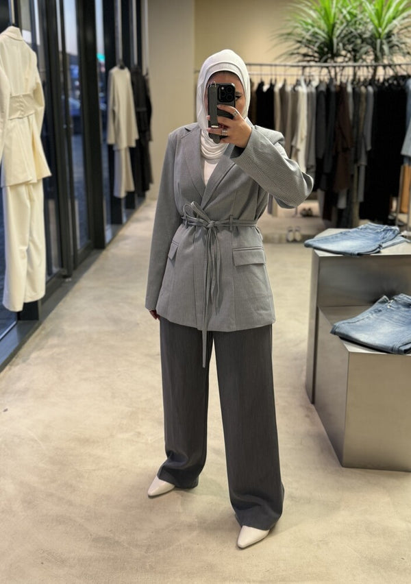 Fine Stripe Blazer