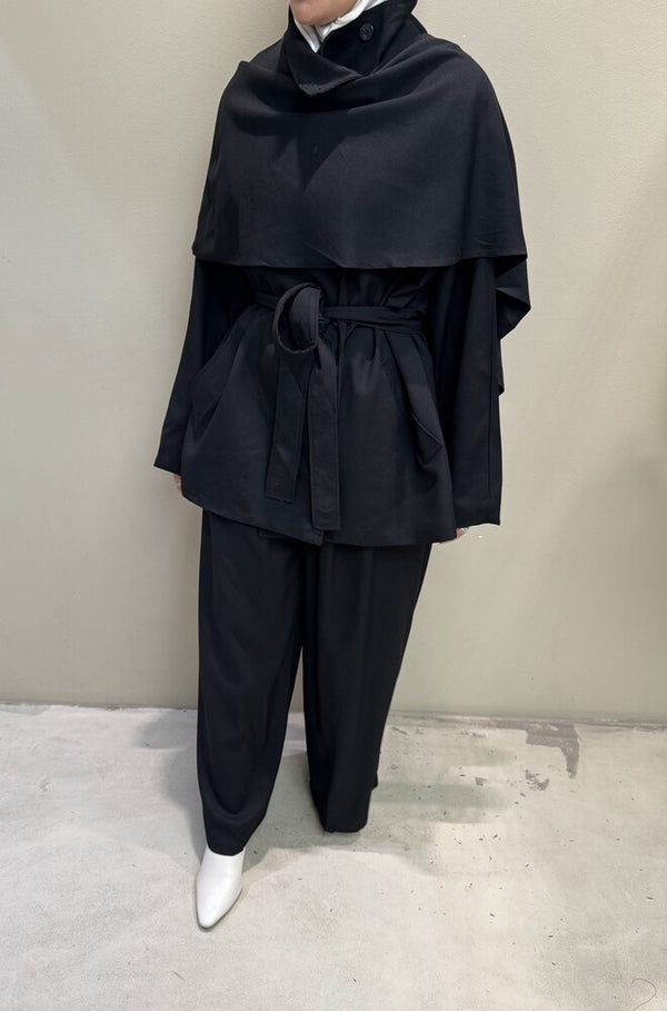 Belted Scarf Set