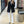 One Button Blazer w/ Drawstring