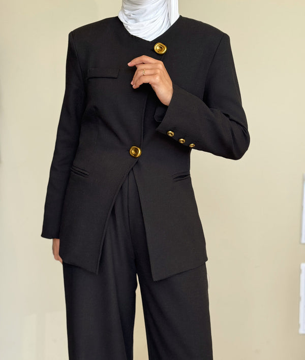 Gold button Set