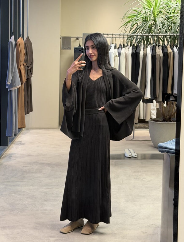 Textured Rib-knit 3PC