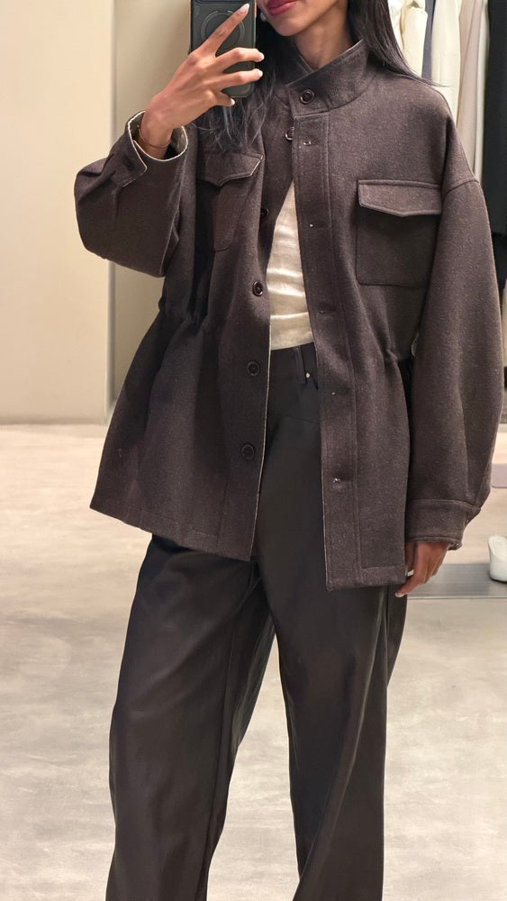 Waist Drawcord Jacket