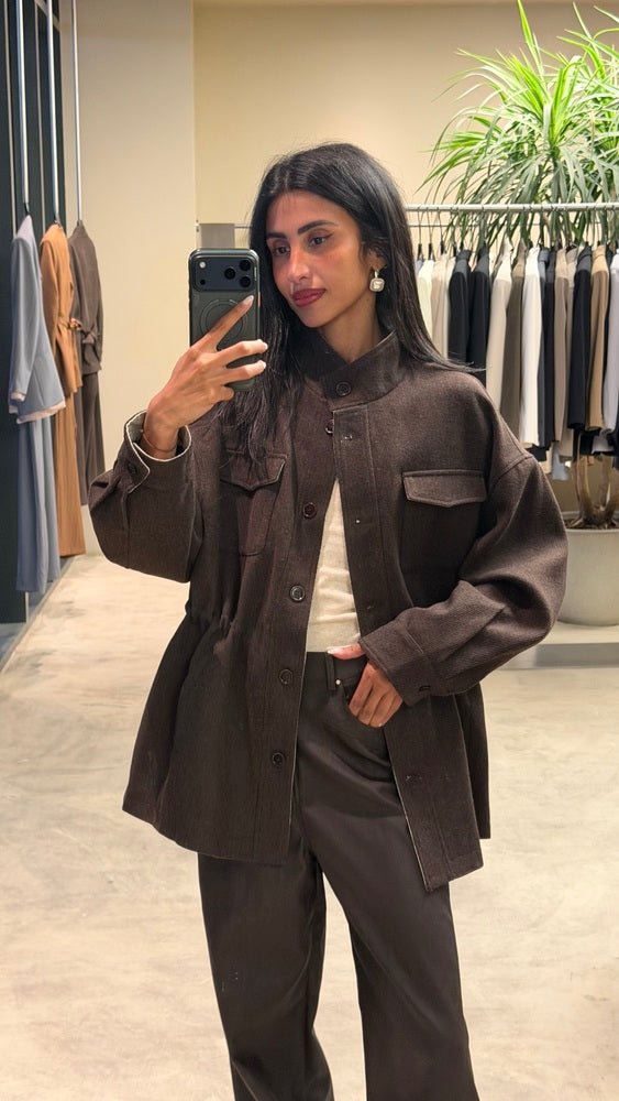 Waist Drawcord Jacket