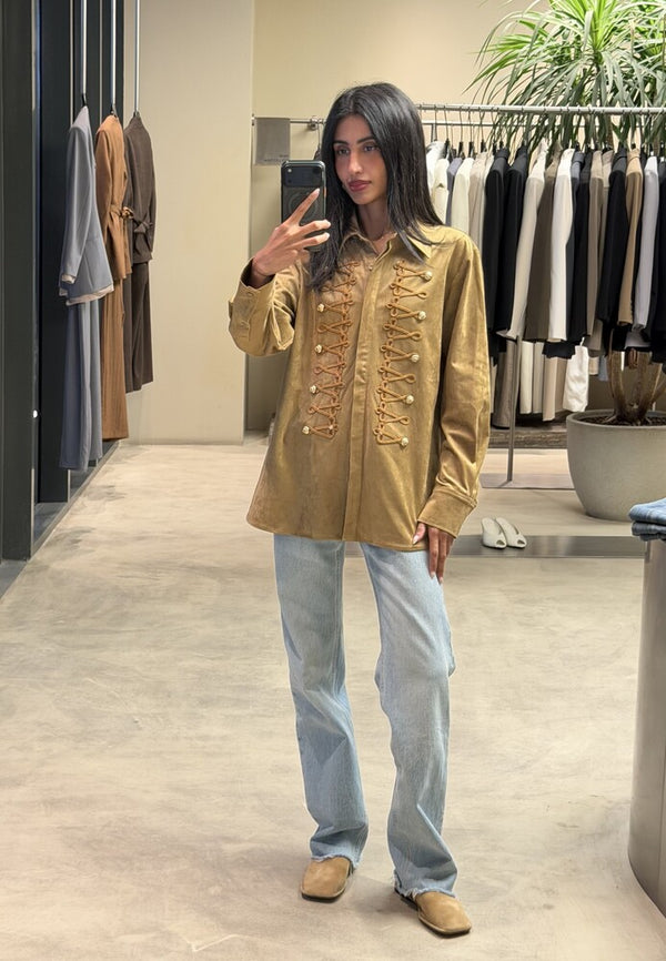Dolman Suede Jacket