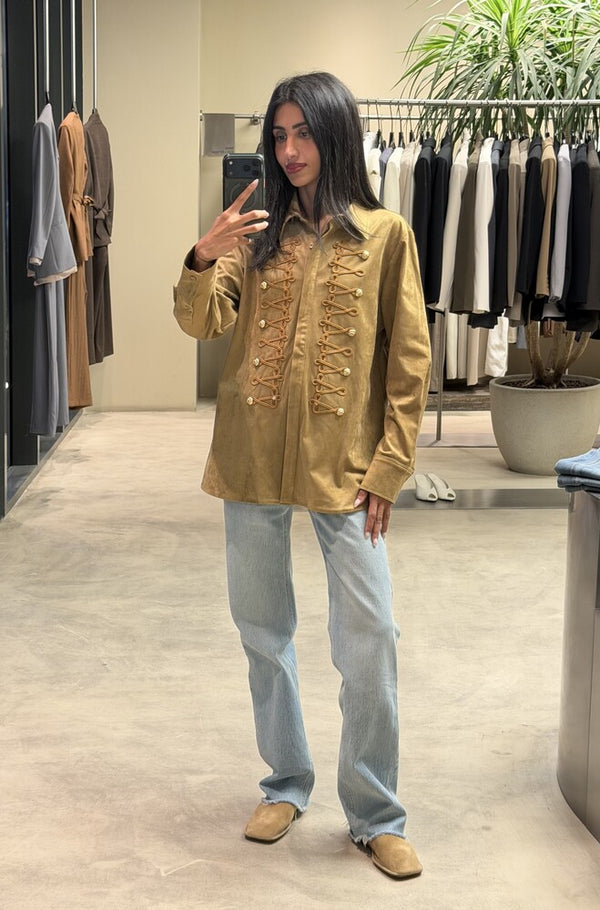 Dolman Suede Jacket