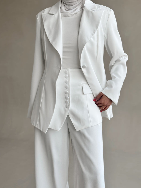 Corset-style Blazer Set