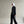 White Vertical  Lining Tailored Set
