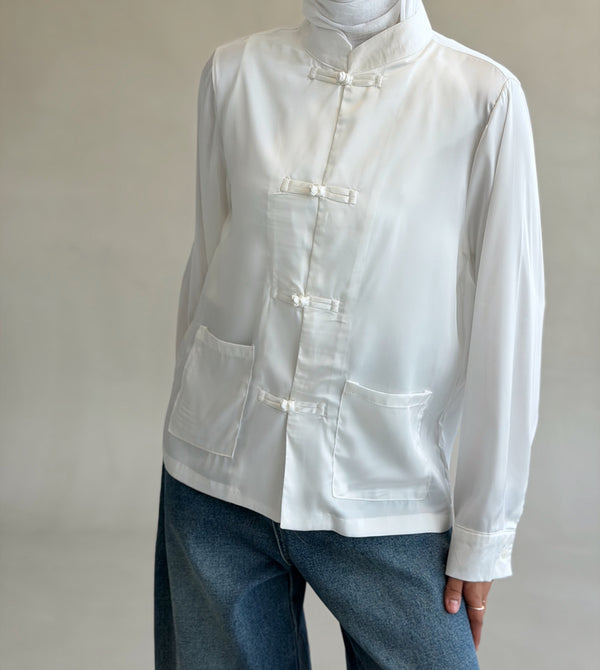 Satin Pankou Top
