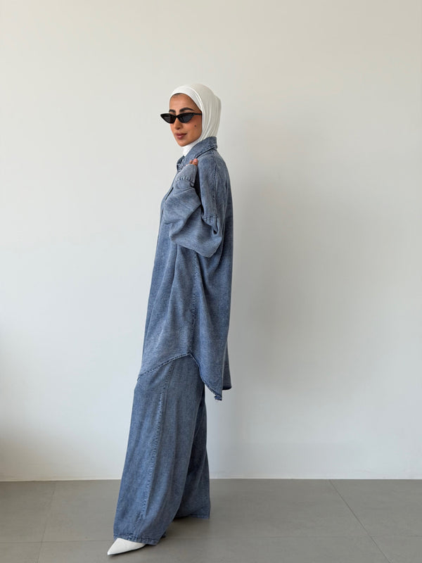 Chambray Co-ords Set