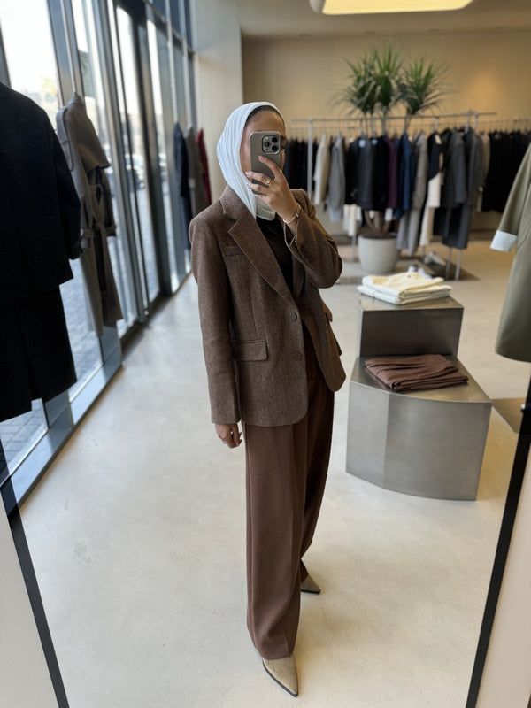 Pleated Trousers for Womenالملابس السفلية / البنطلونات