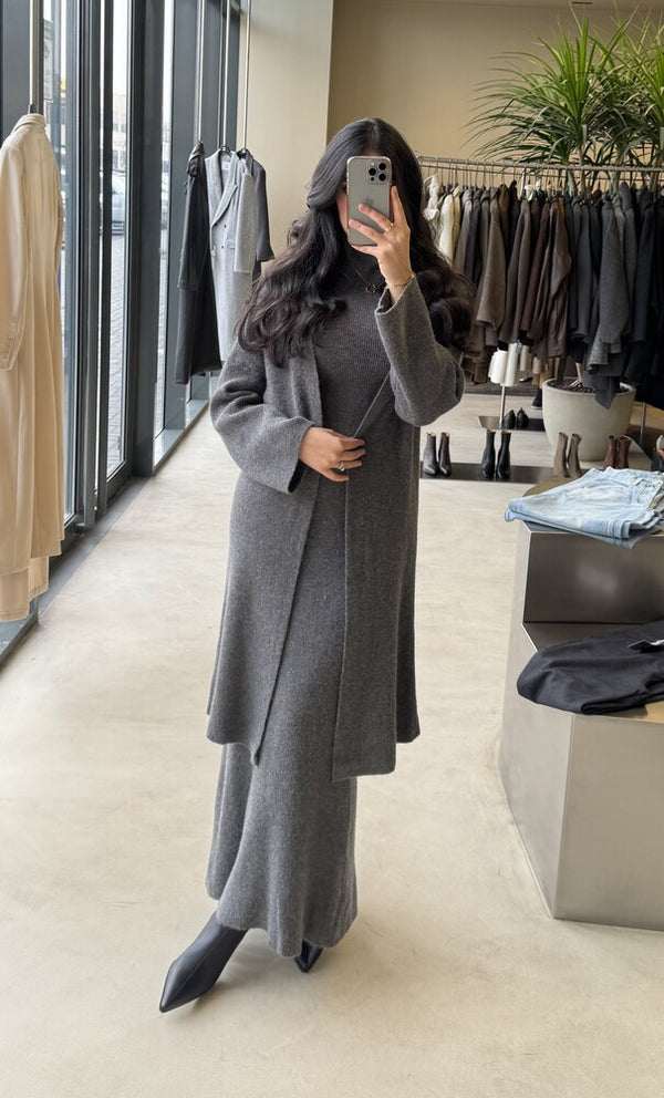 3PC Turtleneck Skirt Set