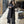 Woolen Gigantic Collar Coat w/ belt