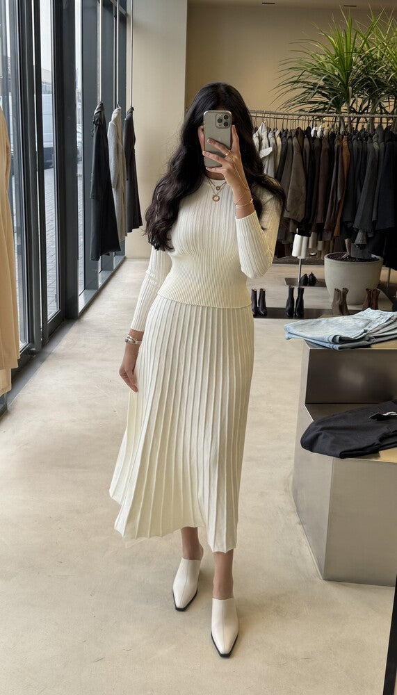 Knit Co-ord Skirt Set