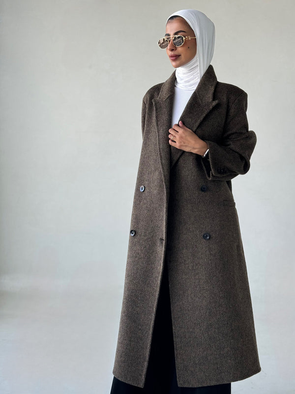 Temperament Wool Coats For Womenالسترات الخارجية / المعاطف