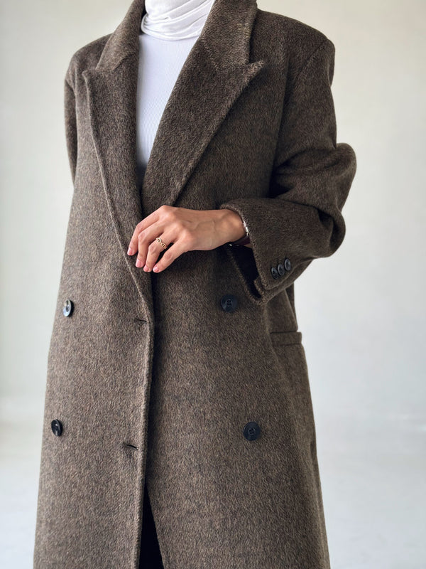 Temperament Wool Coats For Womenالسترات الخارجية / المعاطف