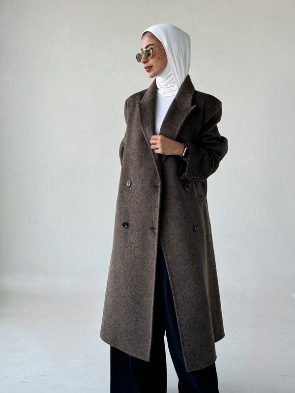 Temperament Wool Coats For Womenالسترات الخارجية / المعاطف