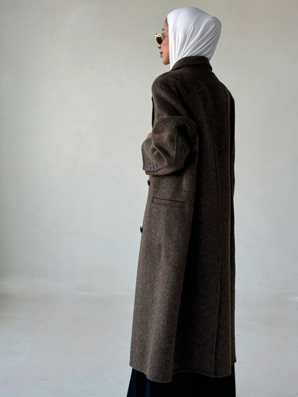 Temperament Wool Coats For Womenالسترات الخارجية / المعاطف