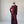 Maroon Stand Collar Spliced 2PC SetX