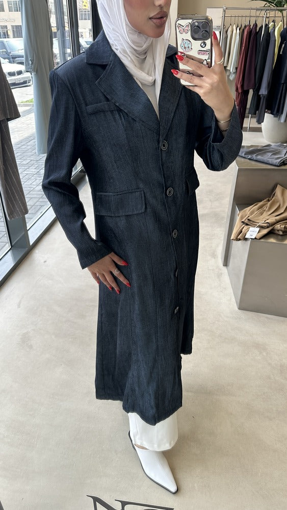 5 Big Buttons Long Shirt