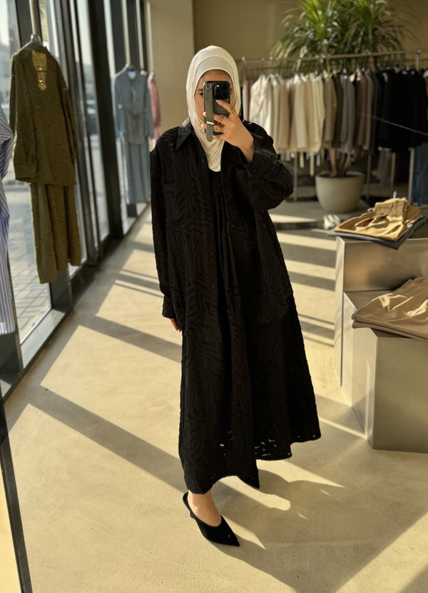 Textured Shirt & Dress Set