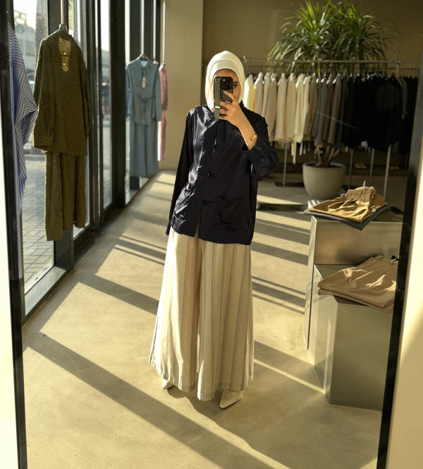 Satin Pankou Top
