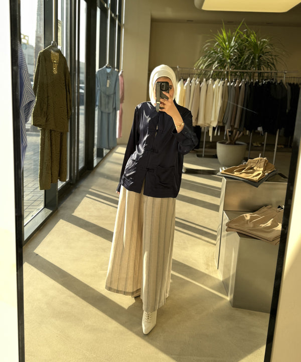Satin Pankou Top