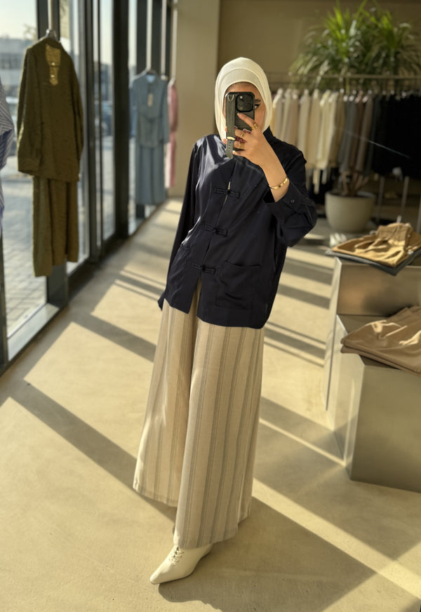 Satin Pankou Top