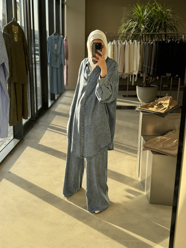 Chambray Co-ords Set