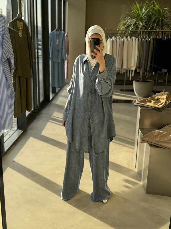 Chambray Co-ords Set