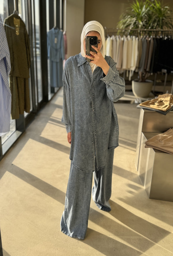 Chambray Co-ords Set
