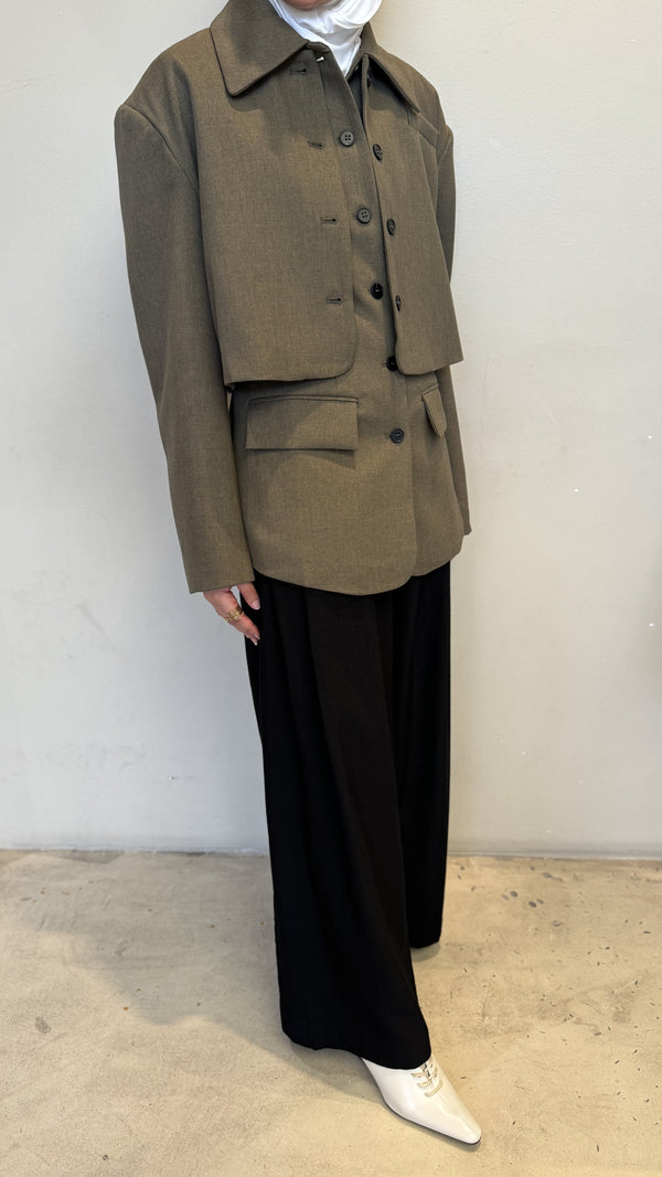 2-in-1 Blazer Vest