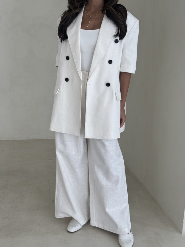 Short Sleeve 6 Buttoned 2PC Sets