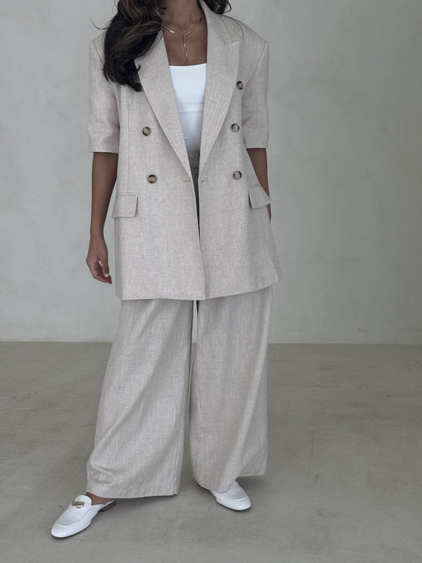 Short Sleeve 6 Buttoned 2PC Sets