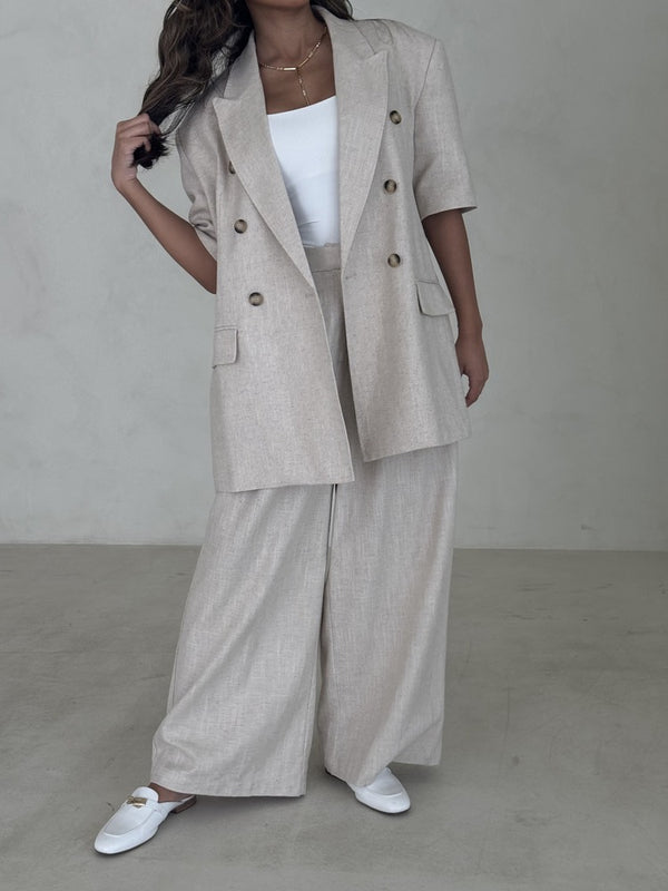 Short Sleeve 6 Buttoned 2PC Sets