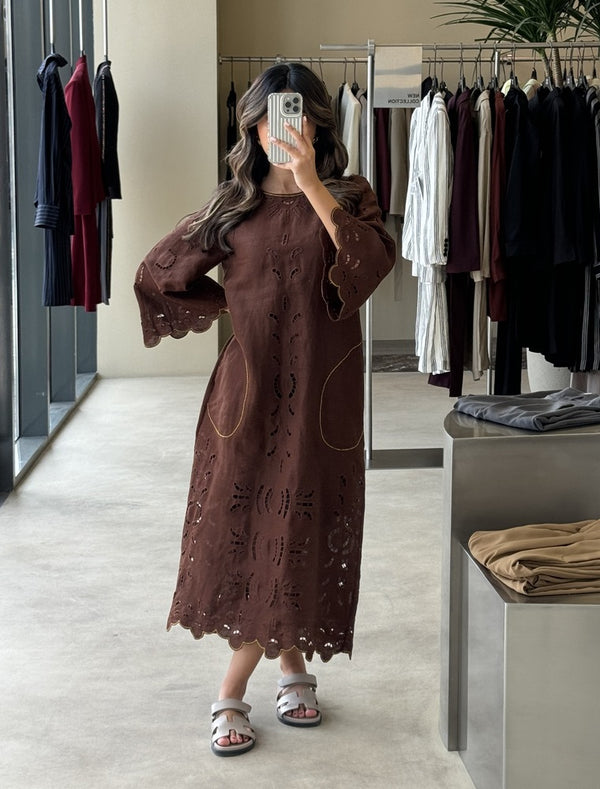 Round Neck 2-in-1 Dress Set