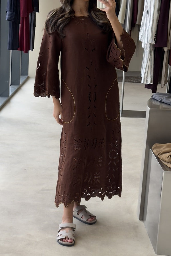 Round Neck 2-in-1 Dress Set