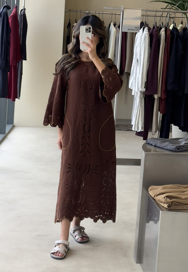 Round Neck 2-in-1 Dress Set