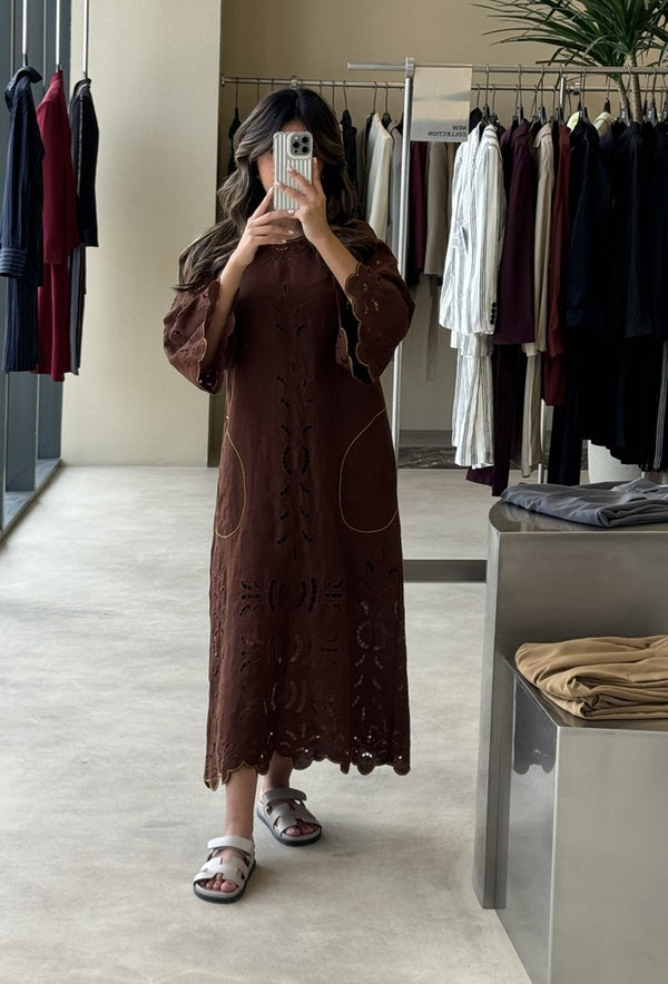Round Neck 2-in-1 Dress Set