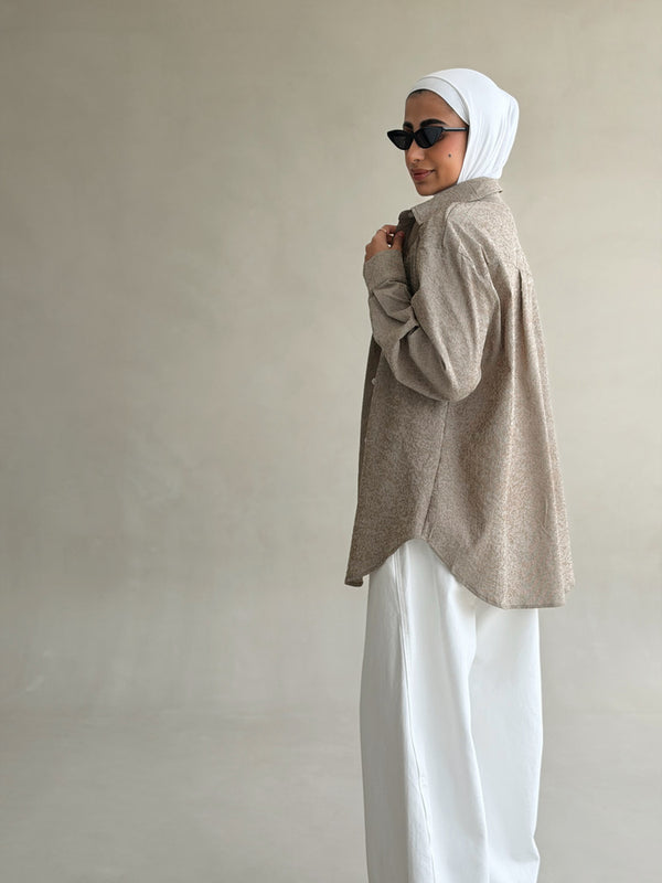 Non-detachable Vest Shirt