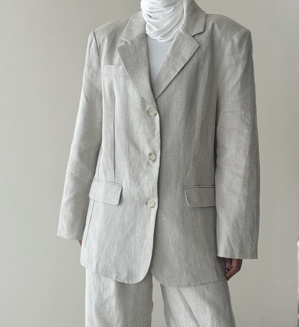 2 Pockets Linen Set