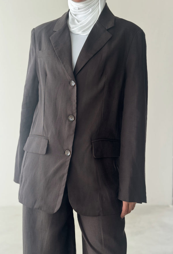 2 Pockets Linen Set