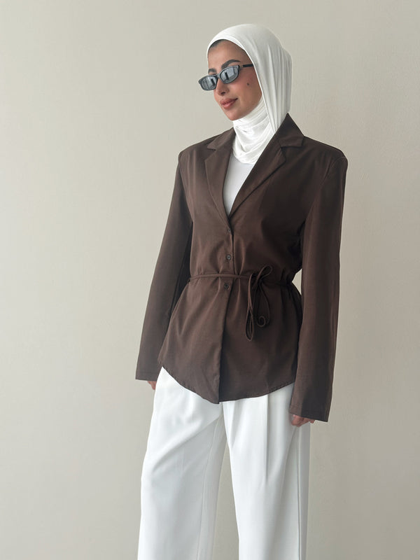Brown Sass Shirt