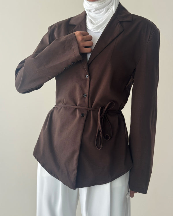 Brown Sass Shirt