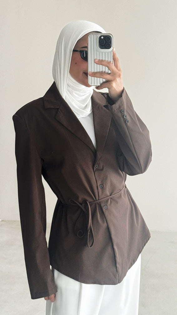 Brown Sass Shirt