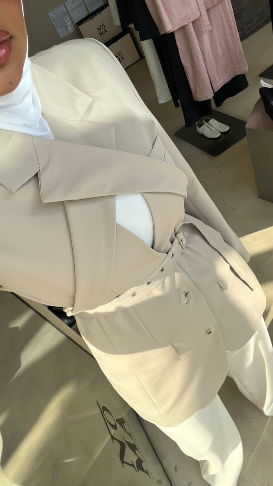 Collar Strap Blazer