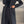 V-neckline Collarless Long Blazer